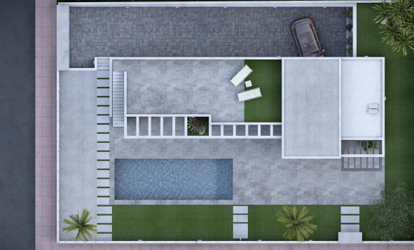 Nieuwbouw woningen - 3. Halfvrijstaand huis - Ciudad Quesada - Costa Blanca Zuid