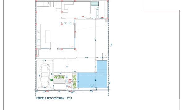 Nieuwbouw woningen - 3. Halfvrijstaand huis - Dolores - Costa Blanca Zuid