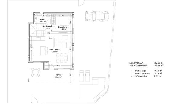 Nieuwbouw woningen - 3. Halfvrijstaand huis - Pilar de la Horadada - Costa Blanca Zuid