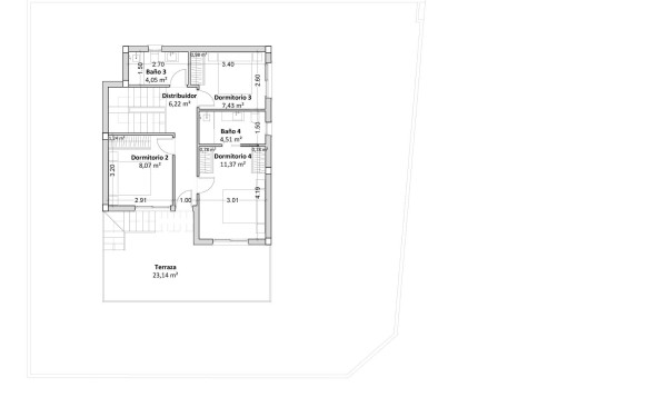 Nieuwbouw woningen - 3. Halfvrijstaand huis - Pilar de la Horadada - Costa Blanca Zuid