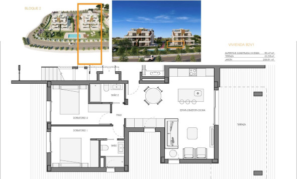 Nieuwbouw woningen - 1. Appartement / flat - Fuente Alamo de Murcia - Costa Calida