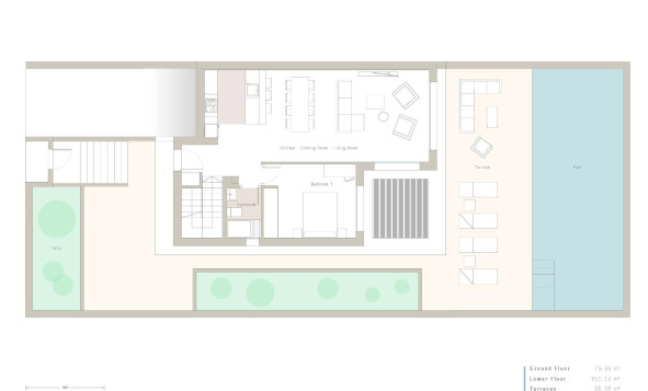 Nieuwbouw woningen - 3. Halfvrijstaand huis - Rojales - Costa Blanca Zuid