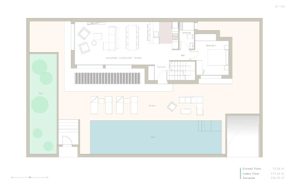 Nieuwbouw woningen - 3. Halfvrijstaand huis - Rojales - Costa Blanca Zuid