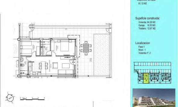 Nieuwbouw woningen - 1. Appartement / flat - Vera - Almeria