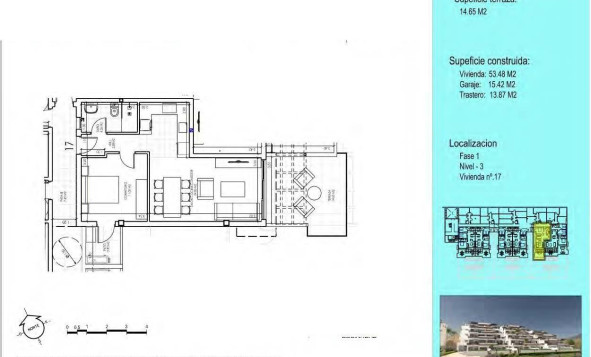 Nieuwbouw woningen - 1. Appartement / flat - Vera - Almeria