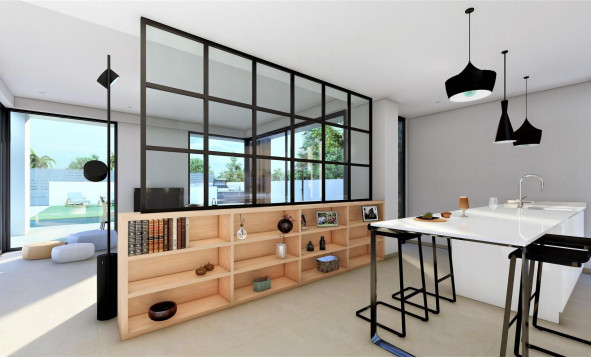 Nieuwbouw woningen - 3. Halfvrijstaand huis - San Fulgencio - Costa Blanca Zuid