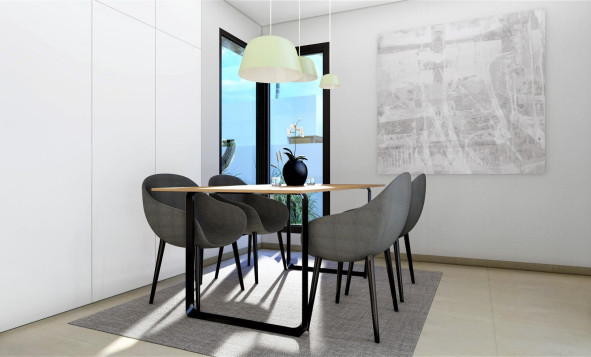 Nieuwbouw woningen - 3. Halfvrijstaand huis - San Fulgencio - Costa Blanca Zuid