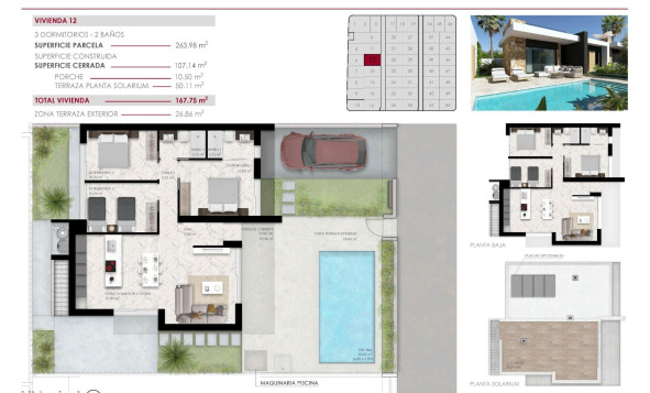 Nieuwbouw woningen - 3. Halfvrijstaand huis - Ciudad Quesada - Costa Blanca Zuid