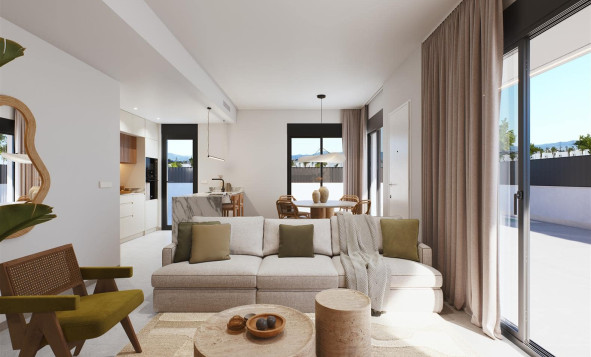 Obra nueva - 3. Casa pareada - Santa Rosalia - Costa Calida