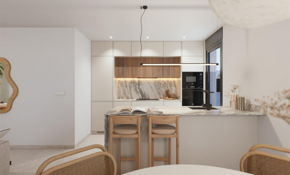 Obra nueva - 3. Casa pareada - Santa Rosalia - Costa Calida
