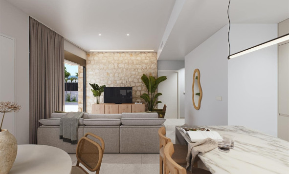 Obra nueva - 3. Casa pareada - Santa Rosalia - Costa Calida