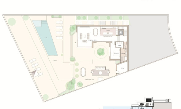 Nieuwbouw woningen - 3. Halfvrijstaand huis - San Fulgencio - Costa Blanca Zuid