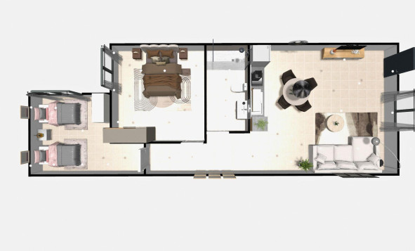 Nieuwbouw woningen - 1. Appartement / flat - Hondón de las Nieves - Costa Blanca Zuid