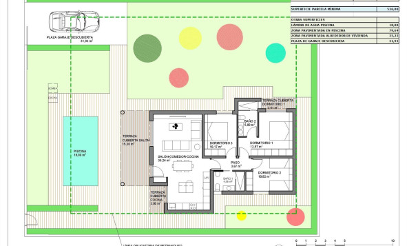 Nieuwbouw woningen - 3. Halfvrijstaand huis - Hondón de las Nieves - Costa Blanca Noord