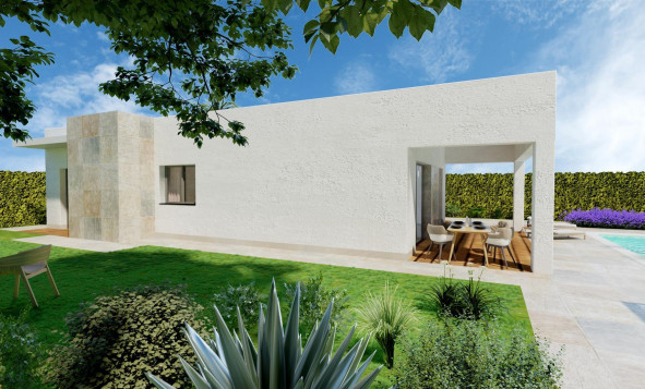 Nieuwbouw woningen - 3. Halfvrijstaand huis - Hondón de las Nieves - Costa Blanca Noord