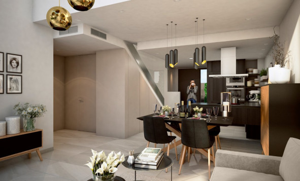 Nieuwbouw woningen - 3. Halfvrijstaand huis - Algorfa - Costa Blanca Zuid