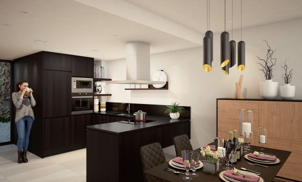 Nieuwbouw woningen - 3. Halfvrijstaand huis - Algorfa - Costa Blanca Zuid