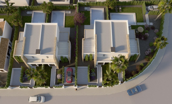 Nieuwbouw woningen - 3. Halfvrijstaand huis - Algorfa - Costa Blanca Zuid