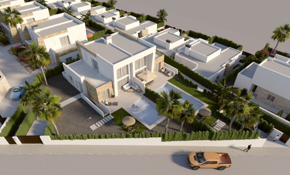 Nieuwbouw woningen - 3. Halfvrijstaand huis - Algorfa - Costa Blanca Zuid