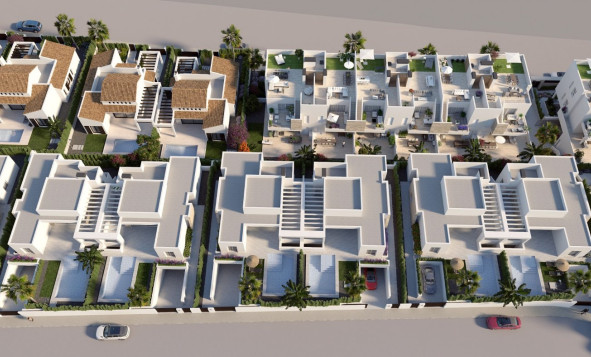 Nieuwbouw woningen - 3. Halfvrijstaand huis - Algorfa - Costa Blanca Zuid
