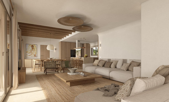 Nieuwbouw woningen - 3. Halfvrijstaand huis - Benissa - Costa Blanca Noord