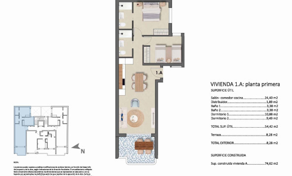Nieuwbouw woningen - 1. Appartement / flat - Pilar de la Horadada - Costa Blanca Zuid