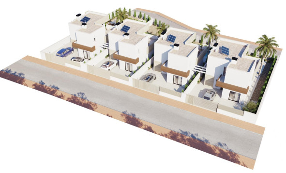 Nieuwbouw woningen - 3. Halfvrijstaand huis - San Javier - Costa Calida