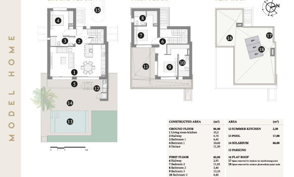 Nieuwbouw woningen - 3. Halfvrijstaand huis - San Javier - Costa Calida