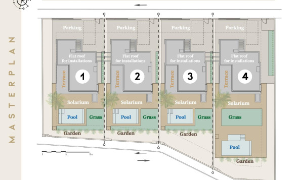 Nieuwbouw woningen - 3. Halfvrijstaand huis - San Javier - Costa Calida