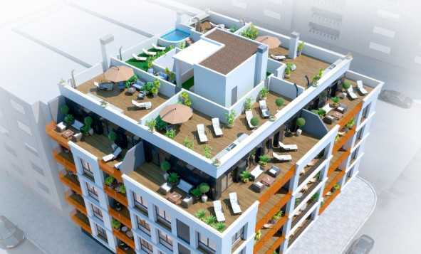 Nieuwbouw woningen - 1. Appartement / flat - Torrevieja - Costa Blanca Zuid