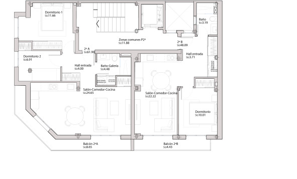 Nieuwbouw woningen - 1. Appartement / flat - Guardamar del Segura - Costa Blanca Zuid