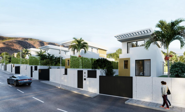 Nieuwbouw woningen - 3. Halfvrijstaand huis - Finestrat - Costa Blanca Noord