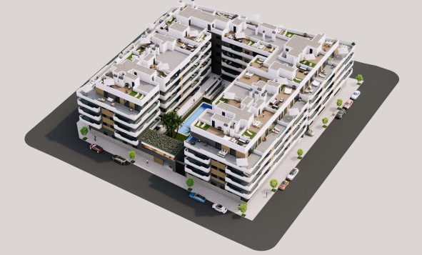 Nieuwbouw woningen - 1. Appartement / flat - Santa Pola - Costa Blanca Zuid