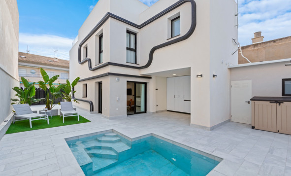 Herverkoop - 3. Halfvrijstaand huis - Torre de la Horadada - Costa Blanca Zuid