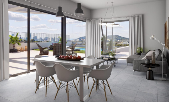 New build - 3. Semi-detached house - Finestrat - Costa Blanca North