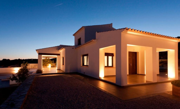 Obra nueva - 3. Casa pareada - Moraira - Costa Blanca Sur