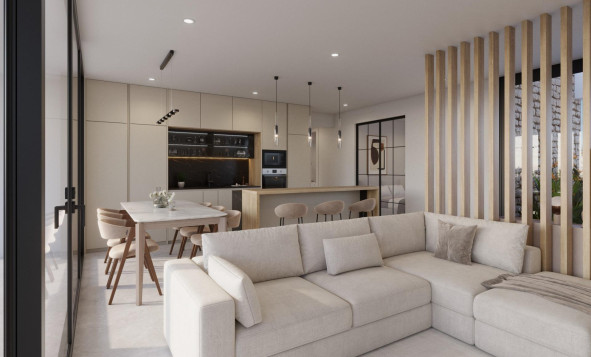 Nieuwbouw woningen - 3. Halfvrijstaand huis - Fuente Alamo de Murcia - Costa Calida