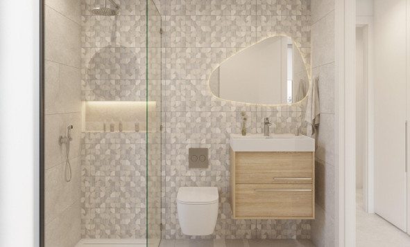 Nieuwbouw woningen - 3. Halfvrijstaand huis - Fuente Alamo de Murcia - Costa Calida