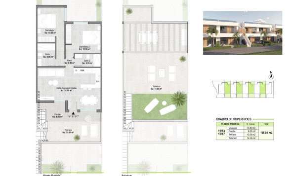 Nieuwbouw Woningen - Bungalow - Alhama De Murcia - Murcia