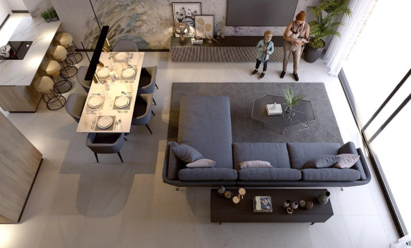 Nieuwbouw woningen - 3. Halfvrijstaand huis - Algorfa - Costa Blanca Zuid