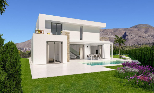 Nieuwbouw woningen - 3. Halfvrijstaand huis - Finestrat - Costa Blanca Noord