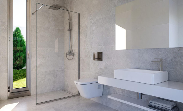 Nieuwbouw woningen - 3. Halfvrijstaand huis - Finestrat - Costa Blanca Noord