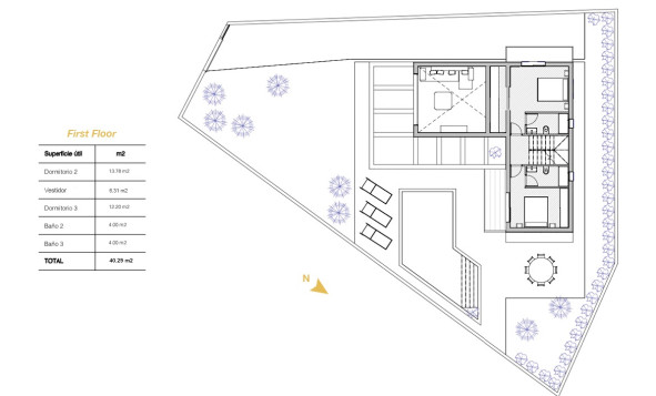 Herverkoop - 3. Halfvrijstaand huis - Ciudad Quesada - Costa Blanca Zuid