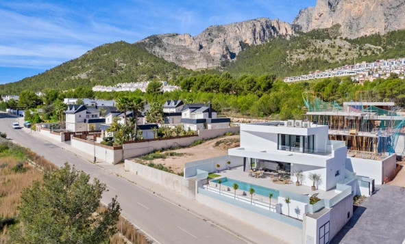 Nieuwbouw woningen - 3. Halfvrijstaand huis - Polop - Costa Blanca Zuid