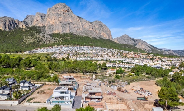 Nieuwbouw woningen - 3. Halfvrijstaand huis - Polop - Costa Blanca Zuid
