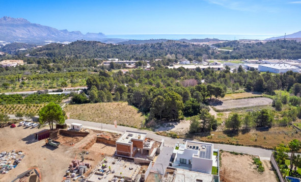 Nieuwbouw woningen - 3. Halfvrijstaand huis - Polop - Costa Blanca Zuid