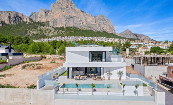 Nieuwbouw woningen - 3. Halfvrijstaand huis - Polop - Costa Blanca Zuid