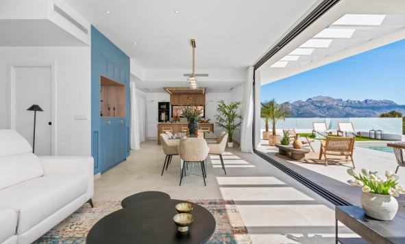 Nieuwbouw woningen - 3. Halfvrijstaand huis - Polop - Costa Blanca Zuid