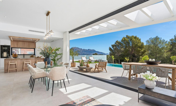 Nieuwbouw woningen - 3. Halfvrijstaand huis - Polop - Costa Blanca Zuid