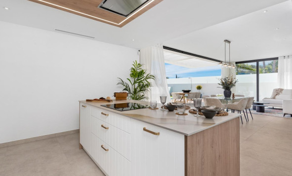 Nieuwbouw woningen - 3. Halfvrijstaand huis - Polop - Costa Blanca Zuid